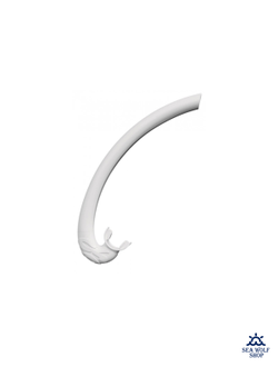 Трубка для дайвинга С4 MISTRAL WHITE гибкая