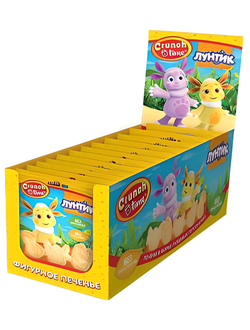 Фигурное печенье ЛУНТИК в пакете 20гр (12)