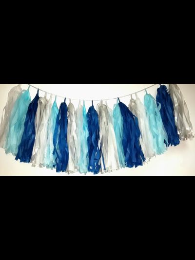 Гирлянда Тассел, 3 м, 12 листов, МИКС