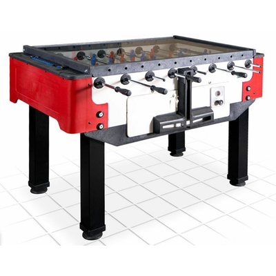 Всепогодный настольный футбол (кикер) «Storm F-3 family outdoor» (138x76x88 см, жетоноприемник) с защитным корпусом