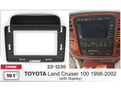 Переходная рамка CARAV   TOYOTA Land Cruiser 100 1998-2002  (модель с монитором)  22-1230