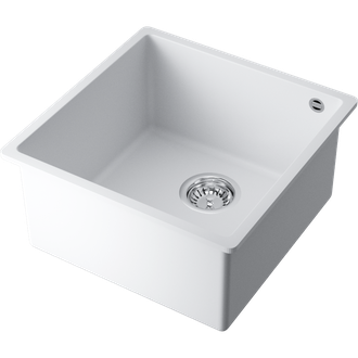 МОЙКА OMOIKIRI BOSEN 44-U  WH (4993598) БЕЛЫЙ