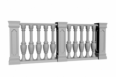 балюстрада балясин BL-011 с тумбами