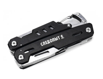 Мультитул СЛЕДОПЫТ-EXPLORER, 105x42x18 мм, 11 предметов, в чехле, на блистере