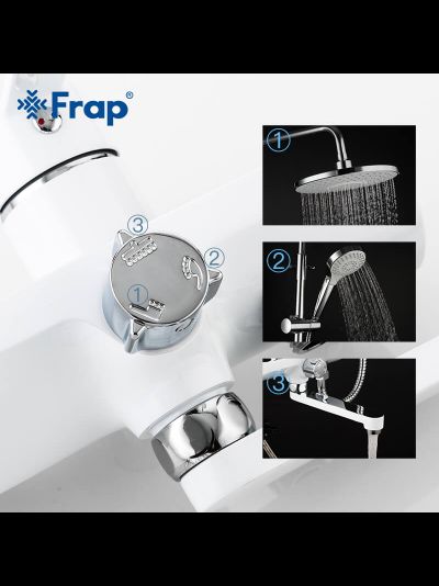 Гарнитуры для ванны и душа FRAP F2441