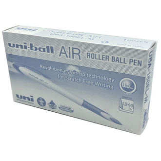 Роллер Uni-Ball AIR 0,28-0,45мм синий UBA-188EL-M, голуб. корп