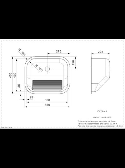 Мойка Reginox Ottawa SP matt