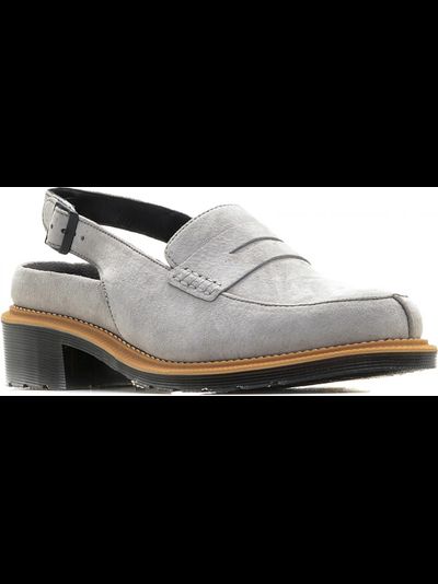 Босоножки Dr.Martens Серые/Замш