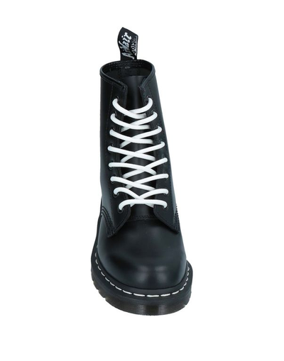 Ботинки Dr. Martens 1460 черные с белым