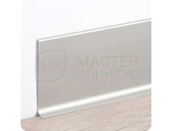 Плинтус алюминиевый ПЛ-100 Серебро матовое