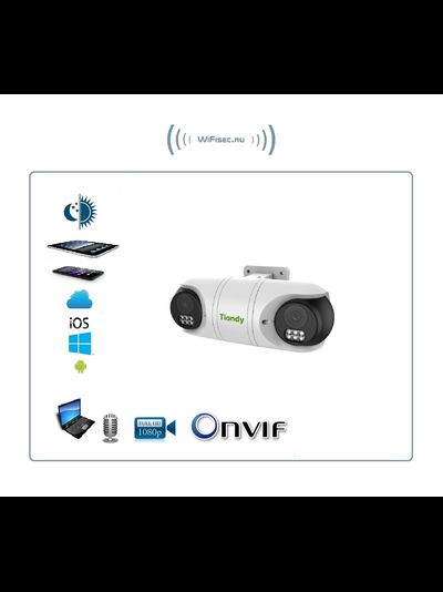 TC-C32RN I5EYQX2.8(4)V4.2 2Мп купольная LAN двунаправленная IP камера с  фиксированными объективами, серия SPARK (EasyLivePlus)