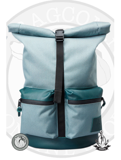 Якорь Разведчик Серо-Голубой Нейлон/Кожа вид спереди