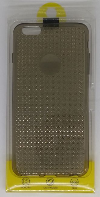 Защитная крышка силиконовая iPhone 6 Plus, золото