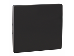 Efapel 50601 TPT, Клавиша для одноклавишного выключателя, черный, Apolo 5000