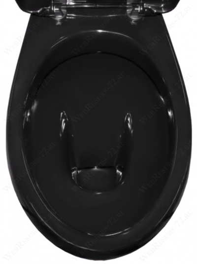 Унитаз-компакт Элисса черный "Оскольская керамика"