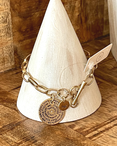 Браслет "Письмо себе" цвет золото A&C (Норвегия)