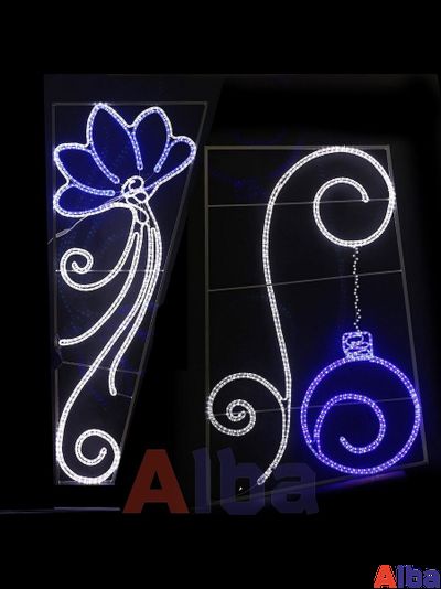 Консоль новогодняя Цветок