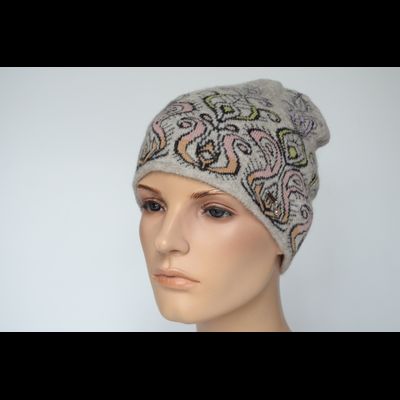 Шапка Vizio 1036 CY бежевая