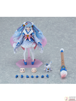 Фигурка фигма Мику Хацунэ (Figma Hatsune Miku Snow, 2023 Serene Winter Ver.)