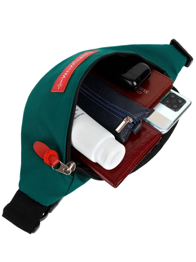 Сумка на пояс Optimum Mini RL, зеленая