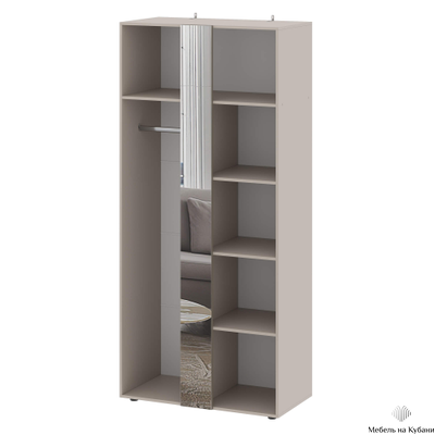 Одетта Шкаф двухстворчатый ШК1 Дуб Эндгрей