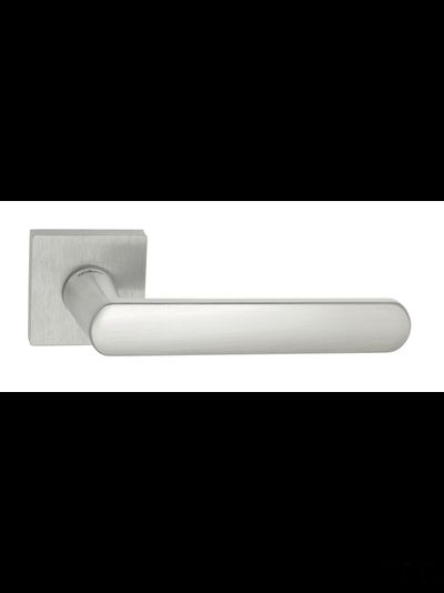 Дверная ручка на квадратном основании Fratelli Cattini "NEVADA" 8-CS матовый хром