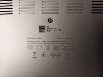 ASUS VivoBook 16X K3605ZF-N1032 ( 16.0 WUXGA IPS 120HZ i5-12450H RTX2050 16GB 512SSD )