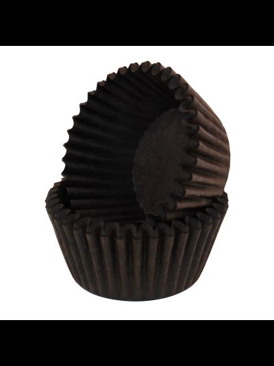 Форма бумажная для конфет /капсула (100 шт., коричневая), 25*16мм