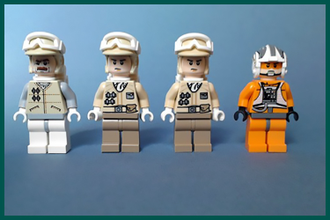 Lego Star Wars 8083 Rebel Trooper Battle Pack 2010