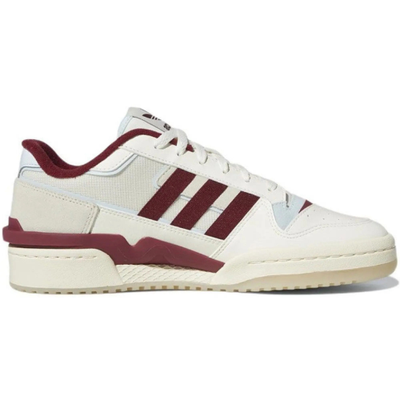 Adidas Forum Low White Burgundy Exhibit