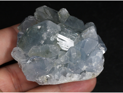 Целестин голубой, друза кристаллов, Мадагаскар (54*40*33 мм, 135 г) №37786