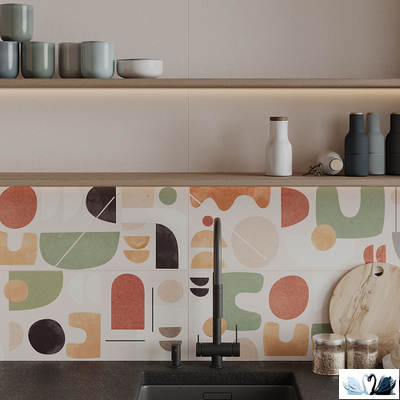 Плитка Gracia Ceramica Wabi-Sabi multi wall 01 30x90 настенная