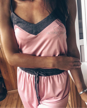 Домашняя одежда Виктория Сикрет 4в1 хлопок