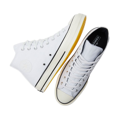 Классические белые из прочного текстиля Кеды Converse Chuck Taylor 70 HI A06069C