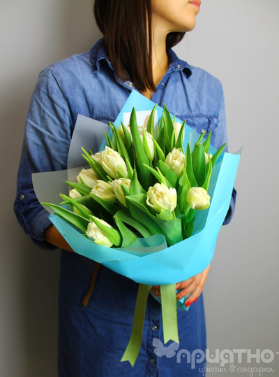 БУКЕТ МОНО ЦВЕТОВ № 438