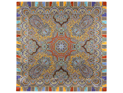 Павловопосадский платок Золотой петушок 1943-2