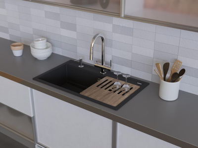 Мойка OMOIKIRI KITAGAWA 86-LB