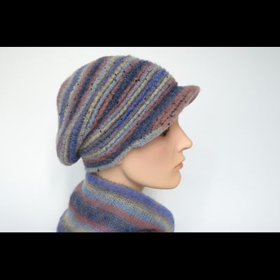 Разноцветная синяя кепка Vizio Италия 8013 W