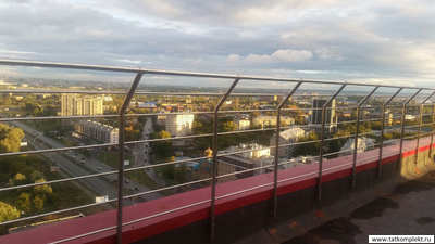 ограждения кровли из нержавеющей стали