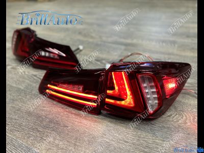 Стопы Lexus IS 05-12 красные стиль 16+