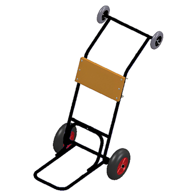 Тележка для ПЛМ с дополнительными колесами