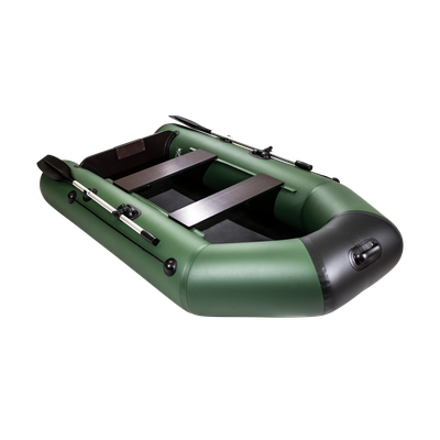 Моторная лодка Аква 2600 зеленый/черный