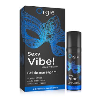 21197 Гель Orgie Sexy Vibe Liquid Vibrator с эффектом вибрации, 15 мл