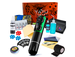 Тату набор c беспроводной машинкой Tattoo Kit - EZ Portex Pro
