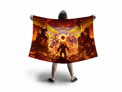 Флаг большой Doom/ Дум №20