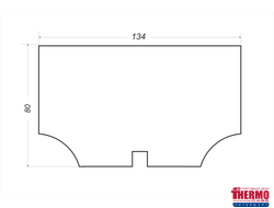 Автотепло для двигателя №25 (134x80см)