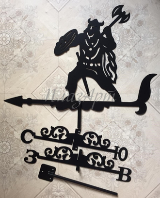 флюгер на крышу викинг