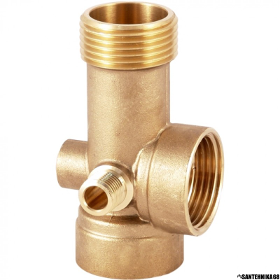 Штуцер 5-выводной 1"*1"*1"*1/4"*1/4" нар*вн*вн*нар*вн VRT для насосной станции