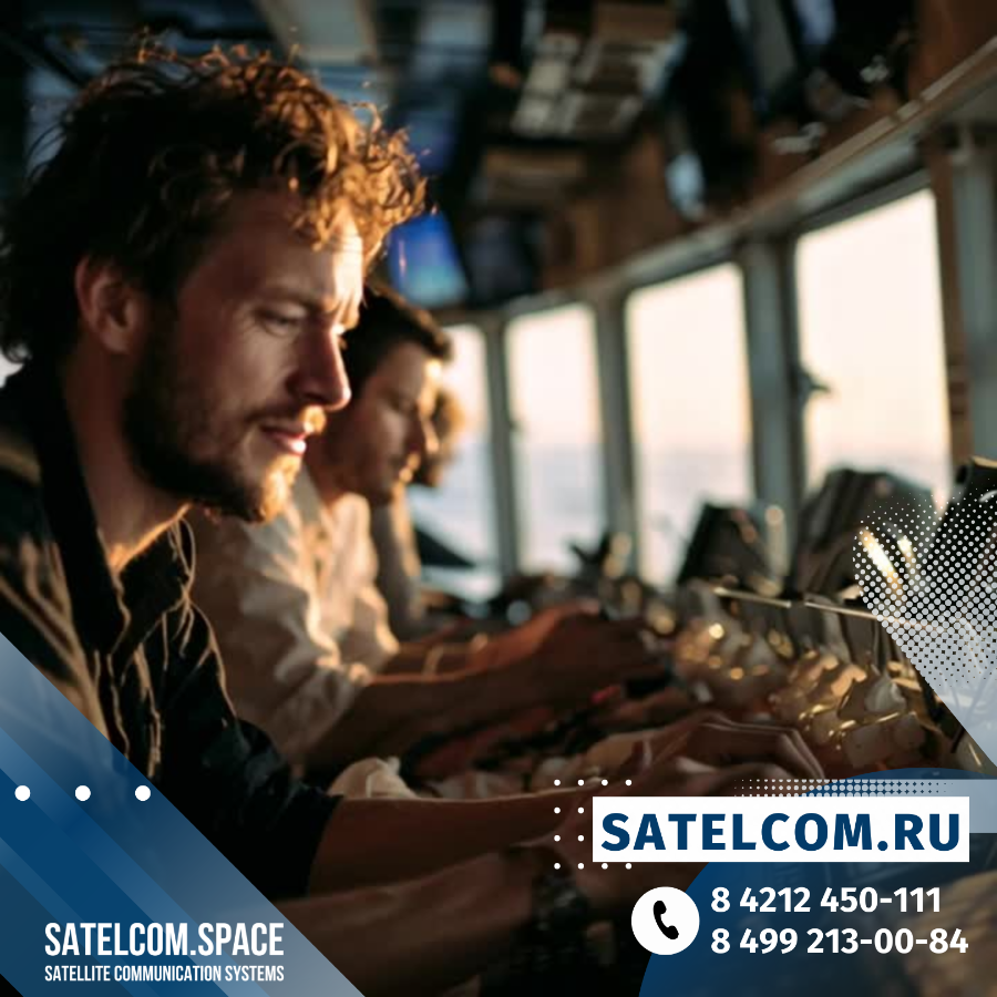 Морской VSAT - не оставляйте экипаж без интернета, а бизнес без контроля!