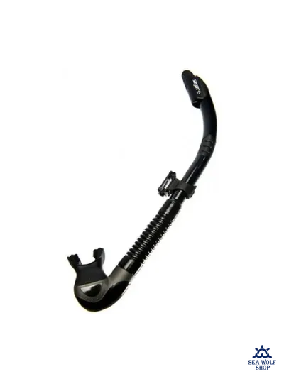 Маска для дайвинга с трубкой Sargan Агидель BLACK, комплект